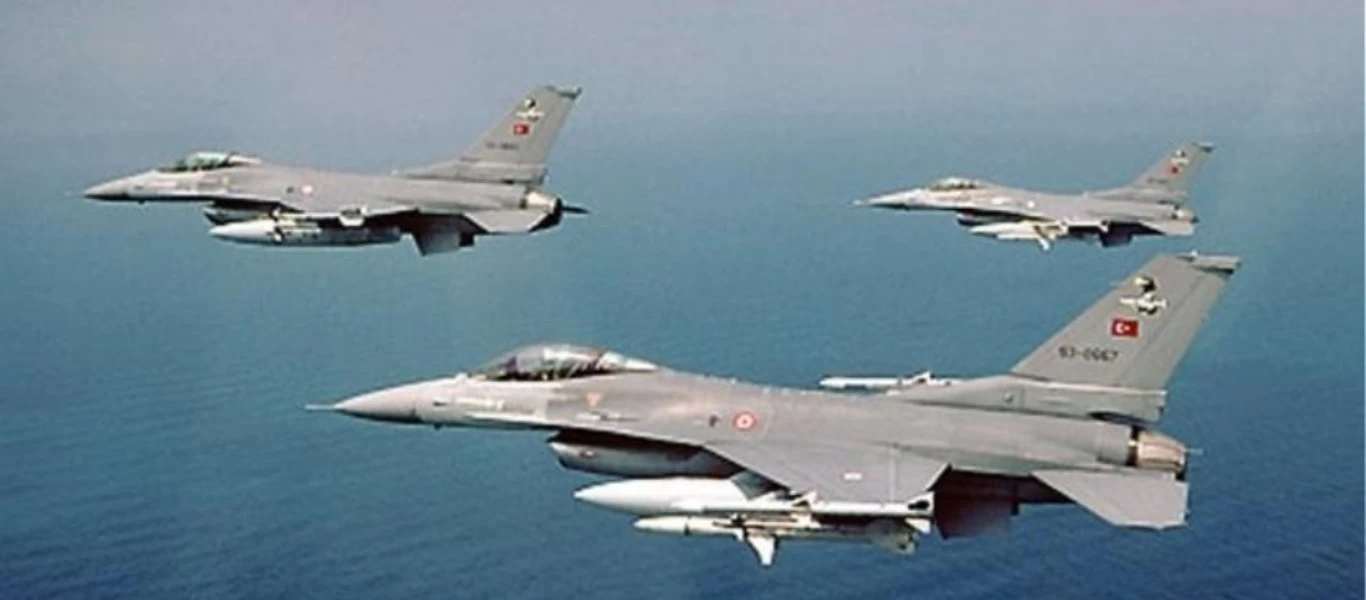 Συνεχίζει να προκαλεί η Τουρκία - Στις 31 οι παραβιάσεις στο Αιγαίο